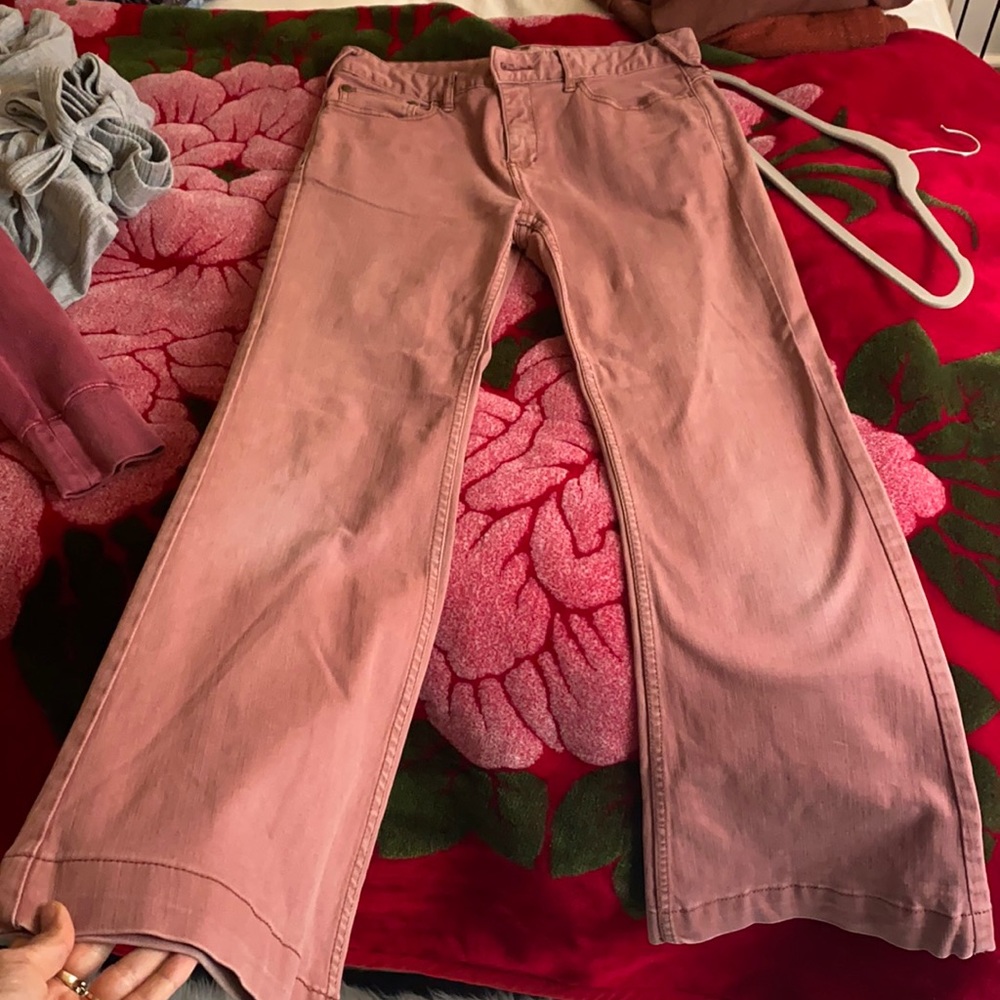 NWOT free people pink denim